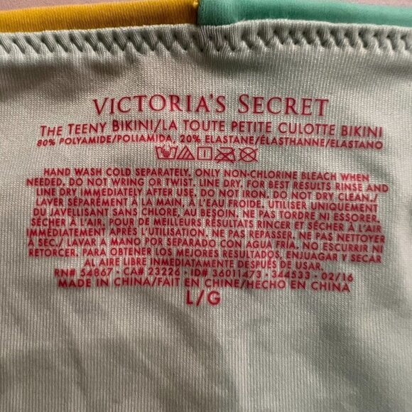 Victoria's Secret The Teeny Bikini Swimsuit Bottoms NWT - Picture 6 of 8